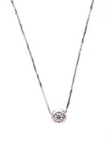  -  - Collar Crivelli Mujer PUNTO LUCE in Oro Diamante 0.41 Ct 014-CAST - 014-CAST